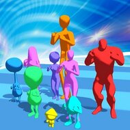 Игра Толпа стикменов