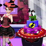 Игра Торты на Хэллоуин