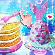 Игра Торты в форме русалок