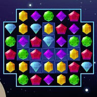 Игра Галактические камни: три в ряд