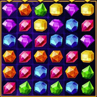 Игра Три в ряд: академия драгоценностей