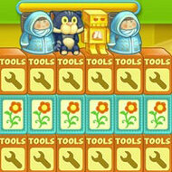 Игра Три в ряд: фабрика игрушек