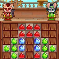 Игра Три в ряд: пираты в стране сокровищ