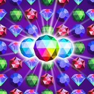 Игра Три в ряд кристаллы