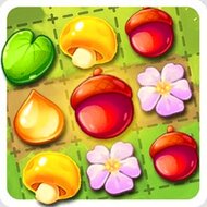 Игра Три в ряд в лесу