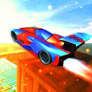 Игра Трюки на летающих машинах: на двоих