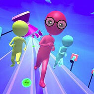 Игра Троллфейс человек бежит