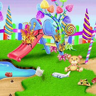 Игра Уборка конфетного парка