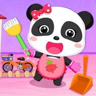 Игра Уборка панды