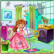 Игра Уборка замка принцессы