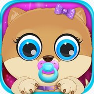 Игра Уход за беременной собакой и щенком