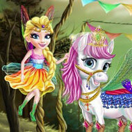 Игра Уход за королевской лошадкой