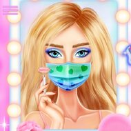 Игра Уход за лицом Барби 2