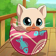 Игра Уход за маленьким котенком