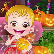 Игра Уход за малышами в Хеллоуин