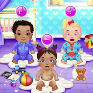 Игра Уход за малышами в детском саду