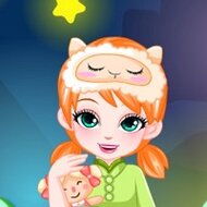 Игра Уход за малышками перед сном