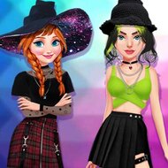 Игра Уличная мода в стиле ведьм