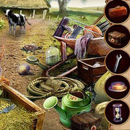 Игра Uptasia поисков предметов