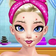 Игра Уставшая Эльза и ребенок