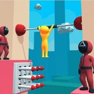 Игра В кальмара фолл гайс