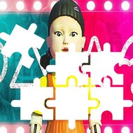 Игра В кальмара: пазлы 2