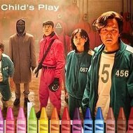 Игра В кальмара раскраски 2