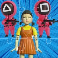 Игра В кальмара: сборник пазлов