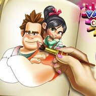 Игра Венилопа и Ральф: раскраски