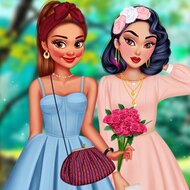 Игра Весенние наряды для принцесс