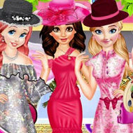 Игра Весенний стиль для принцесс Диснея