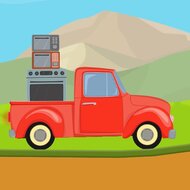 Игра Водитель пикапа