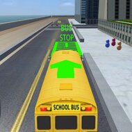 Игра Водитель школьного автобуса