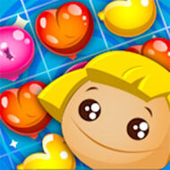 Игра Воздушные шарики: три в ряд