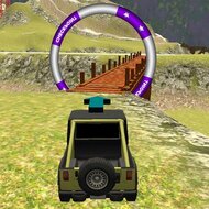 Игра Вождение джипа по холмам