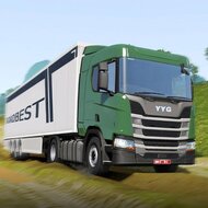 Игра Вождение фуры в горах