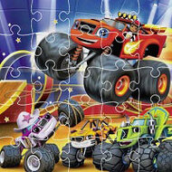 Игра Вспыш и чудо-машинки: коллекция пазлов