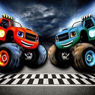 Игра Вспыш и чудо-машинки: меморина