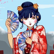 Игра Мода: Японский Наряд