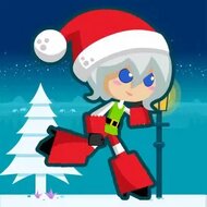 Игра Забег эльфа Санты