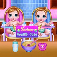 Игра Забота о близнецах