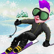 Игра Задорные лыжи