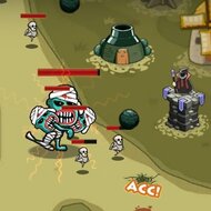Игра Защита башни: вторжение монстров