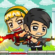 Игра Защита от зомби на двоих