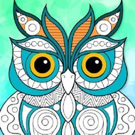 Игра Зентангл раскраска