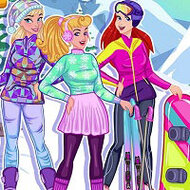 Игра Зимние каникулы Анны и Эльзы