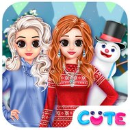 Игра Зимний стиль для принцесс