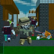 Игра Зомби-апокалипсис выживание в Майнкрафте