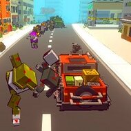 Игра Зомби Майнкрафт машины