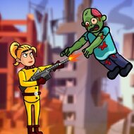 Игра Зомби рикошет